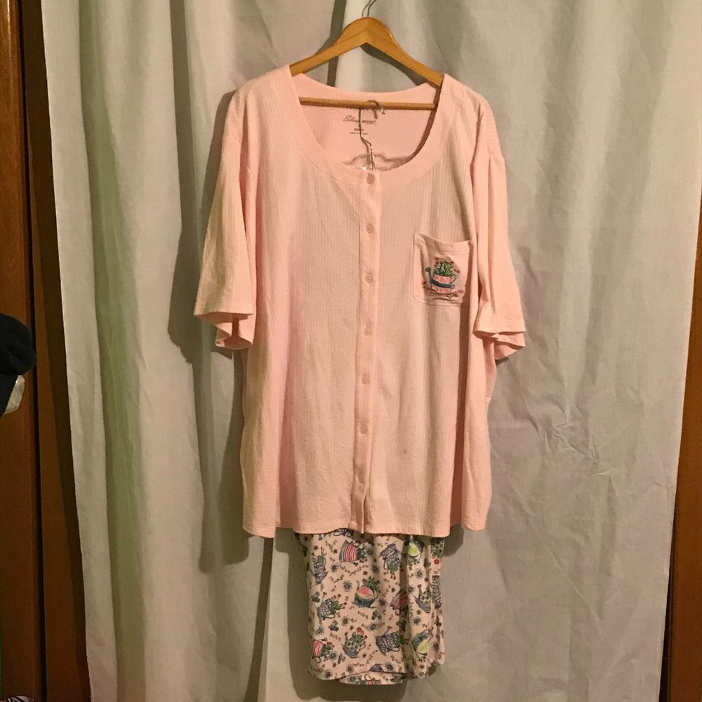 Plus size pajama set 5x
